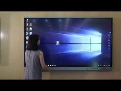 Panneau interactif 4k à cadre en aluminium, tableau blanc intelligent LED 86 pouces, cadre en aluminium