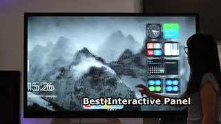 Solution compétitive : écran plat interactif iBoard