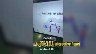 iBoard Google EDLA certifié Android 16