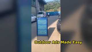 Affichage numérique portable extérieur iBoard