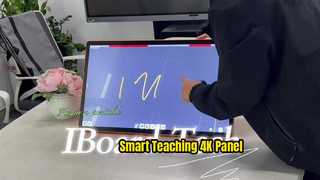 Tableau d'enseignement intelligent du panneau interactif 4K IBoard