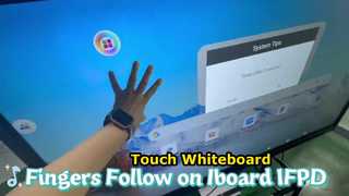 Suivi des doigts sur iBoard IFP