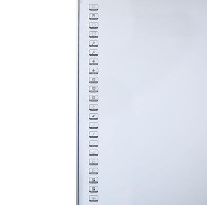 Fabrique Direct Android Win Système double céramique 96 pouces personnaliser tout en un interactif 20point IR infrarouge tableau blanc pour l'enseignement et l'utilisation en classe