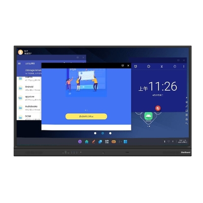 Moniteur multi d'écran tactile de tâche d'Android 11 interactifs infrarouges de tableau blanc