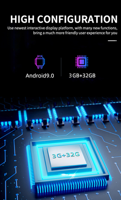 moniteur interactif de l'écran tactile 5ms, FCC toute dans un panneau futé de TV 55/65/75/86/98 pouce