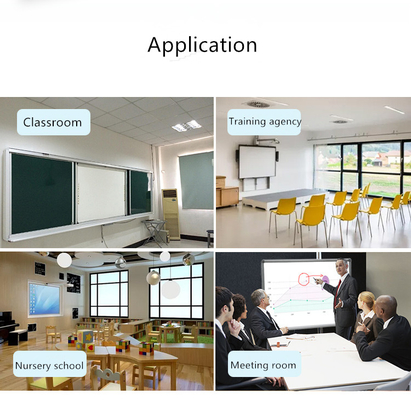 Infrared Interactive Whiteboard Teaching Board Logiciel d'écriture multifonctionnel Finger Touch