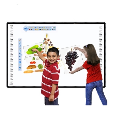 Tableau blanc interactif de 86 pouces Moniteurs de télévision intelligents Tableau avec projecteur pour l' école