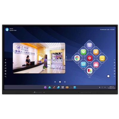 Multi Touch Android 13 iBoard Tableau interactif Win Panneau tactile affichage Moniteur intelligent Pour l'enseignement de l'éducation