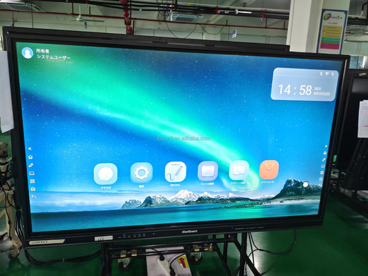 Moniteur multi-touch iBoard tableau blanc interactif affichage de panneau intelligent usine OEM