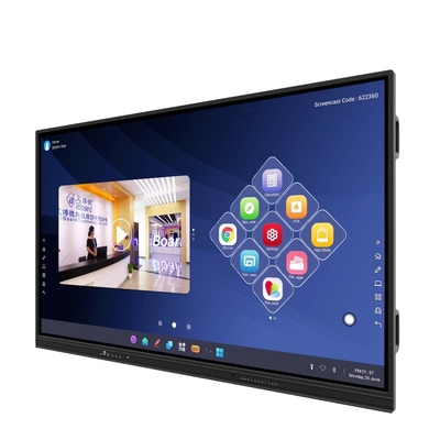 Muilty Touch 86 pouces Iboard tableau interactif tout en un seul écran tactile Android Version 8.0