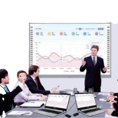 Tableau blanc interactif infrarouge tactile intelligent de 63 pouces Pour la formation / l' enseignement