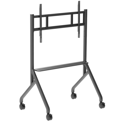 Monture murale de télévision mobile réglage de hauteur de téléviseur chariot de télévision supports de téléviseur trolley Stand pour 65 "-86" professionnel plein mouvement