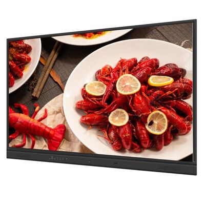 LCD Smart Board Android 13 55 65 75 86 98 pouces 40 points tactiles tableau blanc écran de télévision Moniteur d'écran USB TYPE-C Affichage pour enfants