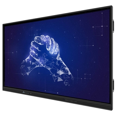 Écran tactile interactif Tableau blanc Lecteur vidéo pour télévision multimédia Avec écran Android Win OS USB VGA AUDIO Pour bureau scolaire