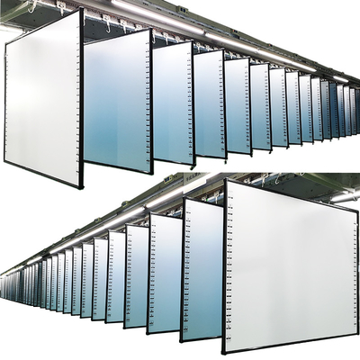 Tableau blanc interactif IR 82 à 120 pouces 10 points tactiles carte blanche intelligente Porte USB Affichage de projecteur 4K pour la pépinière