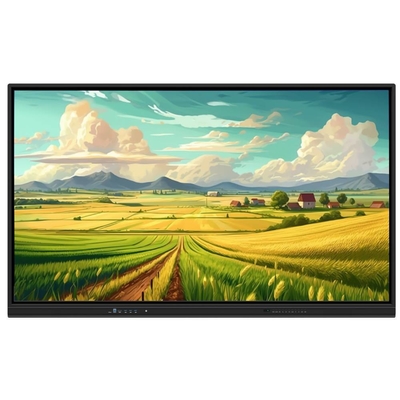 55 65 75 86 pouces IR Interactif tableau blanc 4K Panneau tactile PC TV Affichage OPS Android Pour réunion d'éducation
