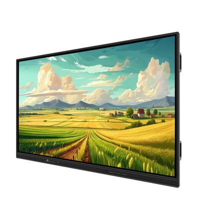 55 65 75 86 pouces IR Interactif tableau blanc 4K Panneau tactile PC TV Affichage OPS Android Pour réunion d'éducation