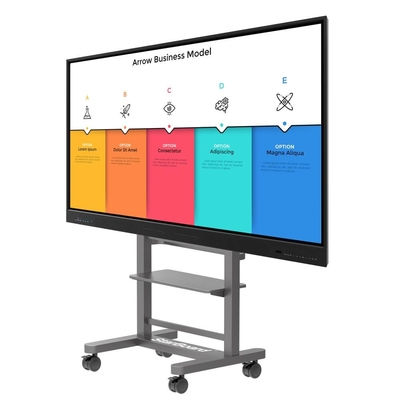 IBOARD 55" 65" 75" 86" 98" IR Écran tactile LED Smart Board Interactif tableau blanc pour les réunions et l'école