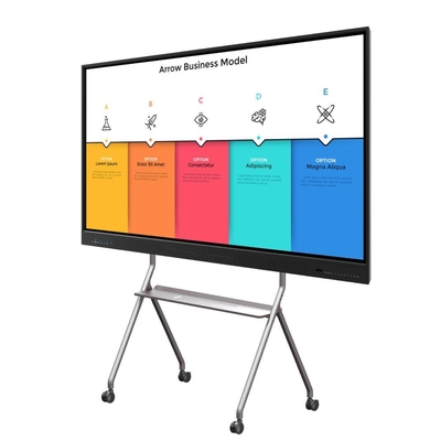 55/65/75/86/98 Panneau plat interactif de pouce pour vidéoconférence professionnelle et éducation