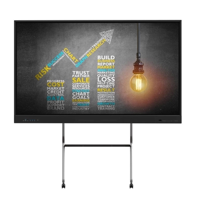 55 65 75 pouces IR Interactif tableau blanc doigt Multi Touch Smart LCD Affichage superposé cadre tactile Pour l'éducation de conférence