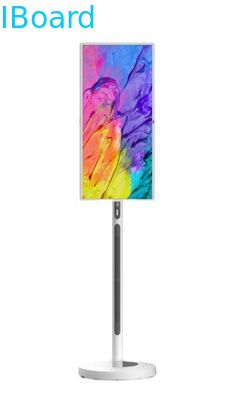 Kiosque à écran tactile portable de 32 pouces avec écran interactif de 10 points