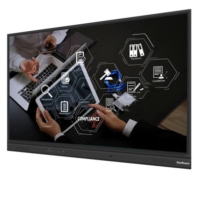 75 86 pouces IR Interactif tableau blanc Digital 4K UHD 3840*2160