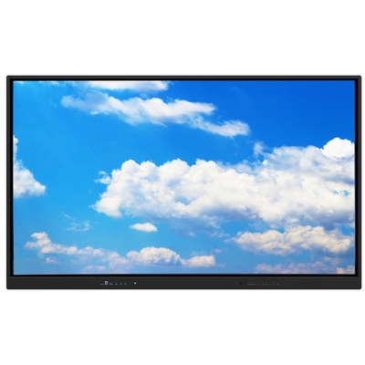 Écran tactile interactif Moniteur 55 65 75 86 98 110 pouces 3840*2160 4K Caméra Mic Transcreen Android 13 OPS Tout en un
