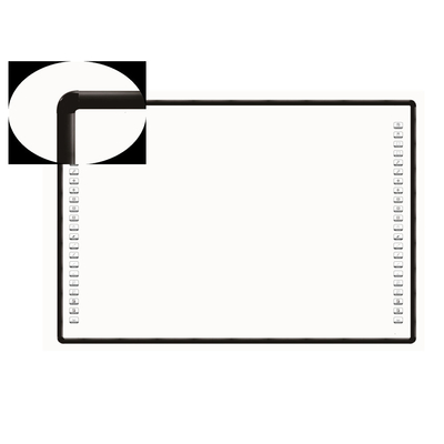 Tableau de projection interactif 4K 82 85 102 pouces Barre latérale 10 points tactiles USB PC stylo doigt écrire tableau blanc Pour les écoles