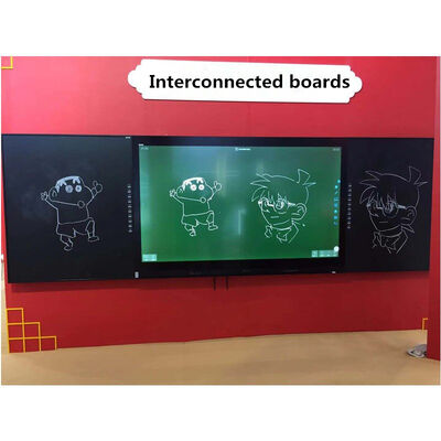 Tableau blanc interactif avec technologie tactile infrarouge et fonction d'enregistrement pour tableau blanc interactif multipoint dans l'éducation