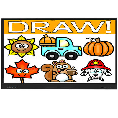 55/65/75/86/98 Panneau plat interactif de pouce pour vidéoconférence professionnelle et éducation