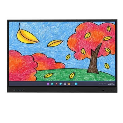 Tableau LCD intelligent de 75 pouces pour les solutions tactiles interactives dans les conférences de bureau scolaire