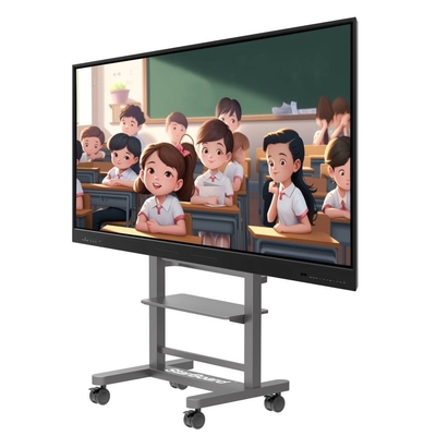 65 75 86 98 pouces grand écran infrarouge interactif tableau blanc stylo doigt 40 points tactiles écran rétroéclairé avec type-c