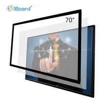 Cadre tactile infrarouge de la série IB-L2 Tout objet opaque Tactile d'entrée doigt 10 points 19 pouces à 200 pouces