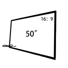 10 points de toucher interface USB cadre de panneau tactile pour l'affichage du moniteur de télévision murale vidéo
