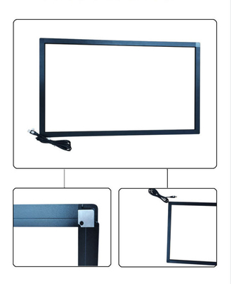 Cadre tactile infrarouge Cadre tactile éducatif Kit tactile professionnel 32767*32767 Pour le moniteur tactile mural vidéo