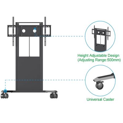 Téléviseur électronique électronique pour le sol adapté à la taille 65/75/86 pouces