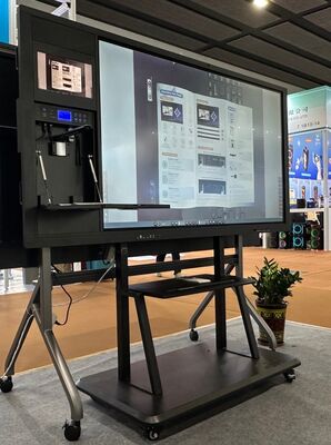 Tableau blanc interactif infrarouge 75'' avec système d'exploitation Android et interconnexion double écran pour l'enseignement intelligent