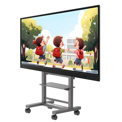 Android 13 LED Tableau interactif 40 Points tactiles 86 pouces Smart TV Affichage avec WIFI BT Hotspot pour l'enseignement scolaire