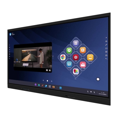 Tableau blanc interactif IR EDLA Google certifié Android noir OPS 40 points Moniteur avec capteur de lumière NFC Pour les écoliers