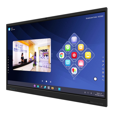 Android/fenêtre LCD anti-éblouissement interactif tableau intelligent écran tactile multi-interactif tableau blanc pour réunion scolaire