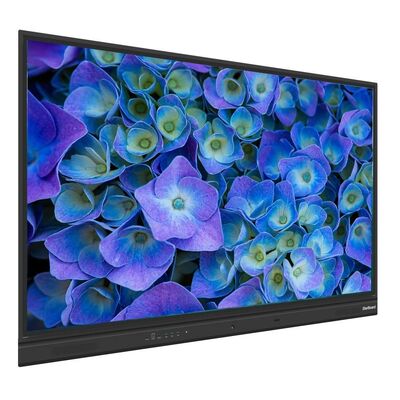 Tableau interactif tactile intelligent 4K avec double système Android/Windows pour l'éducation et les affaires