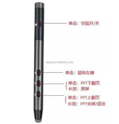 2.4GHz RF Wireless Intelligent Pen With Micro USB Port For Interactive Touch Screen Monitor Interactive Whiteboard Use