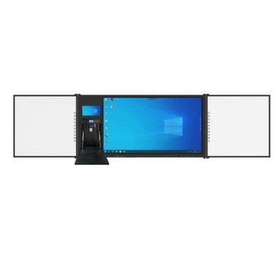 Tableau blanc interactif infrarouge 75'' avec système d'exploitation Android et interconnexion double écran pour l'enseignement intelligent