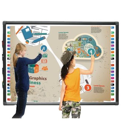 Tableau interactif tactile infrarouge avec mises à niveau logicielles gratuites à vie Tableau interactif IWB