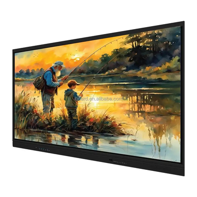 50001 Ratio de contraste Goolge EDLA Certifié Android 13 IR Affichage tactile Interactif Moniteur d'écran tactile tableau blanc