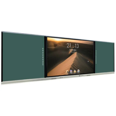 Panneau d'affichage interactif à écran tactile certifié IR 20 Point tactile 4 mm Verre trempé Android 13 Google EDLA