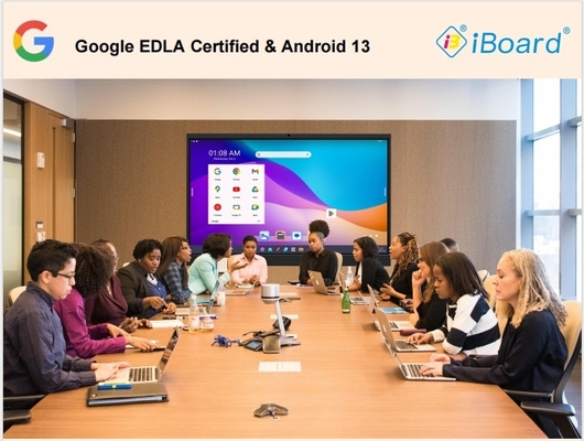 Android 13 Google Écran tactile certifié EDLA 178° Grand angle de vision Écran tactile pour Mac OSX et Android
