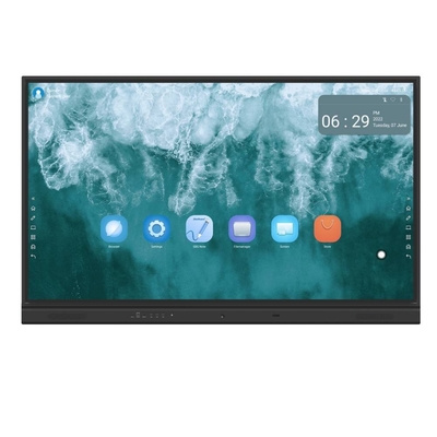 Chine usine Interactive Flat Panel 40 Moniteurs tactiles 98 pouces HDMI USB PC connecté pour les enseignants homme d'affaires Formation