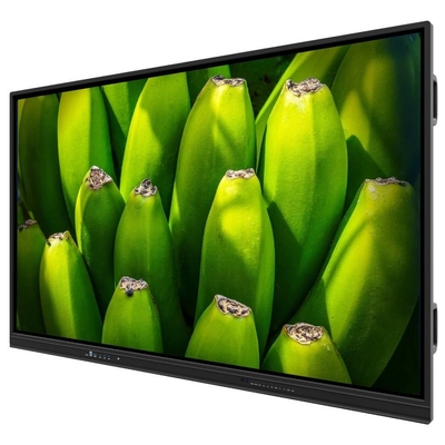 LCD Smart Board 75 86 pouces USB HDMI TYPE-C WIFI BT haut-parleurs intégrés Android PC Lecteur multimédia pour salle de conférence