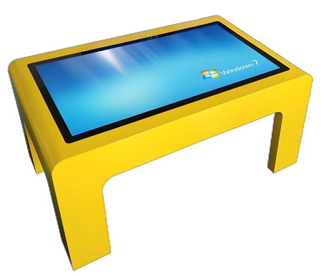 1080P 43 pouces Écran tactile capacitif Kiosque interactif tables d'affichage numérique pour le centre de jeux de bureau
